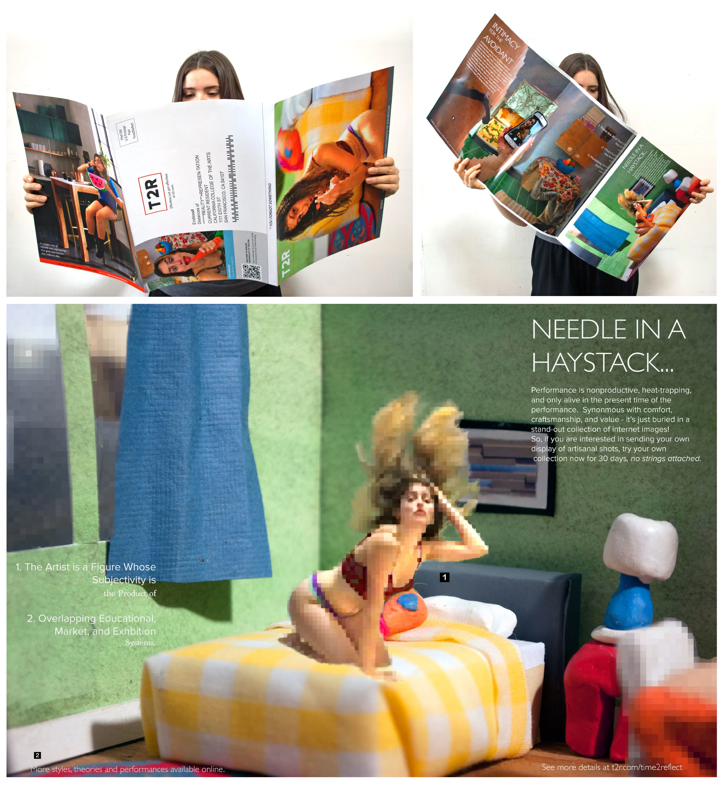 Effortless Just Got Effortless: Play Around in the Domestic Playground Oversized pamphlet, digital print, 2016. 