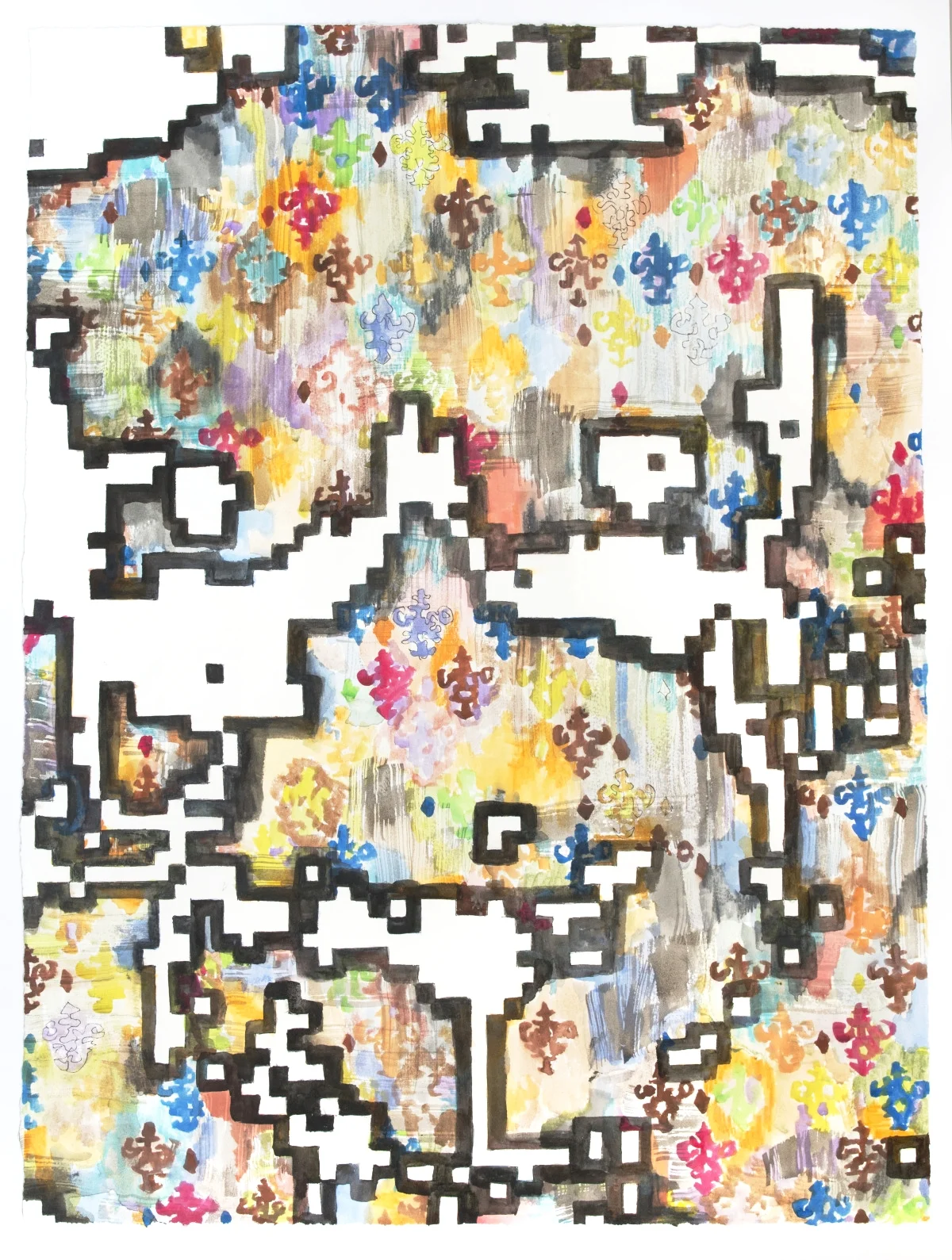 Imaginary Female #5 Watercolor on Somerset, 2015