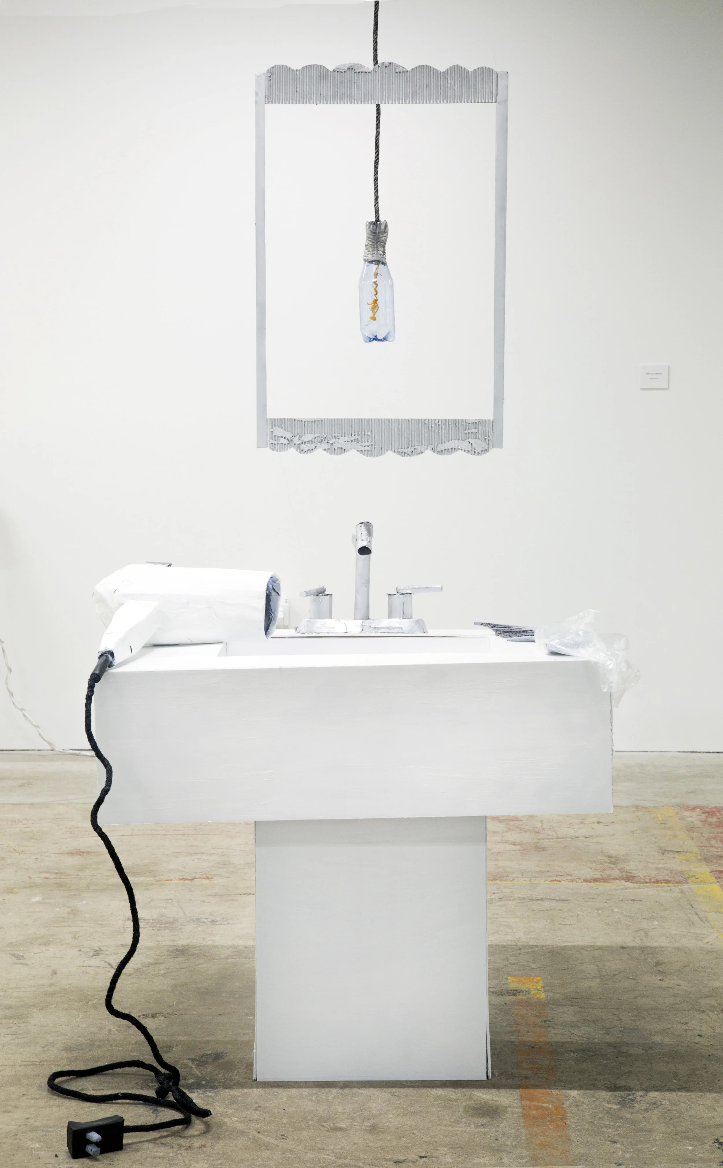 Personal Optimization , detail of intermedia installation, 2018.