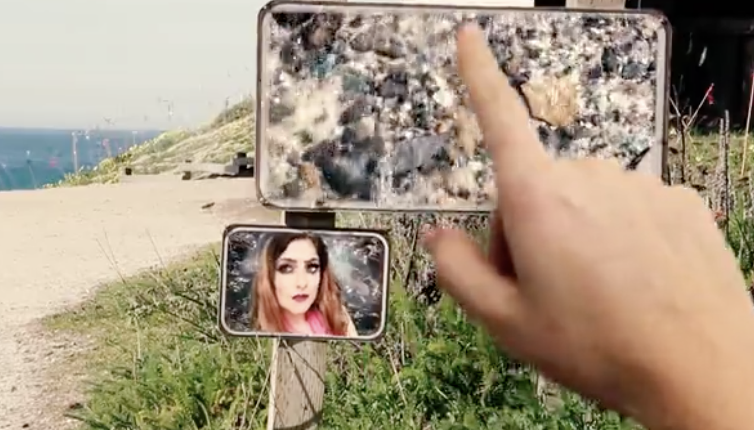 yay! selfie beach
