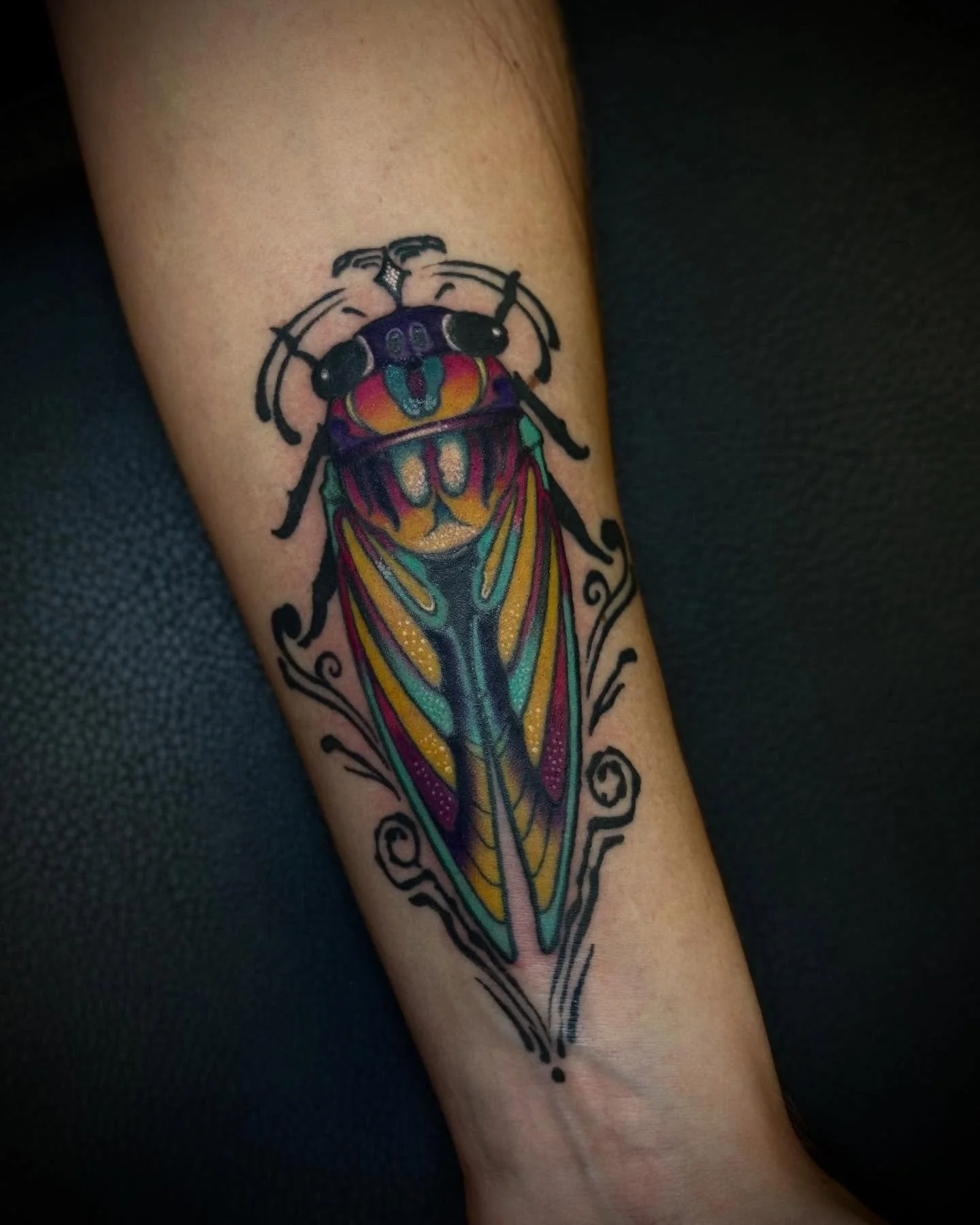 Cicada Magick 🪲&bull;
&bull;
&bull;
&bull;
#flash #neotraditional #keishanicoletattoo #keishanicolenouveau #neotraditional #neotrad #neotraditionalist #bend #bendoregon #monolithtattoostudio