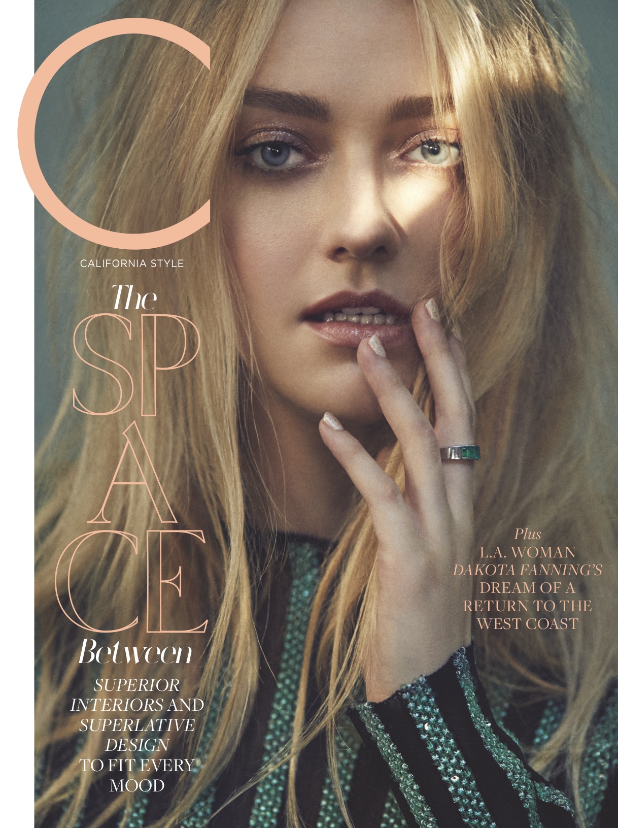 C Magazine April 2018, Out of Character (Cover, Dakota Fanning).jpg