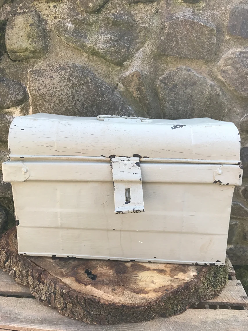 Green trunk £5.00