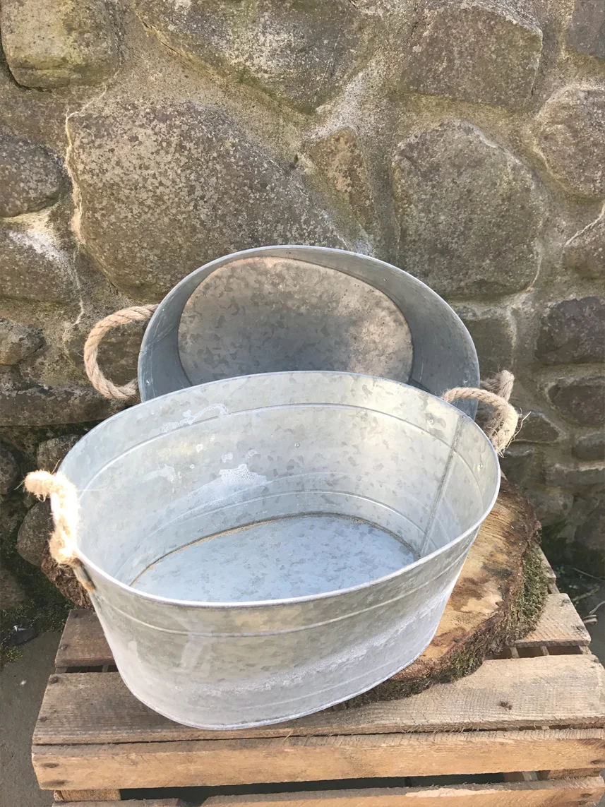 Tin baths £3.00