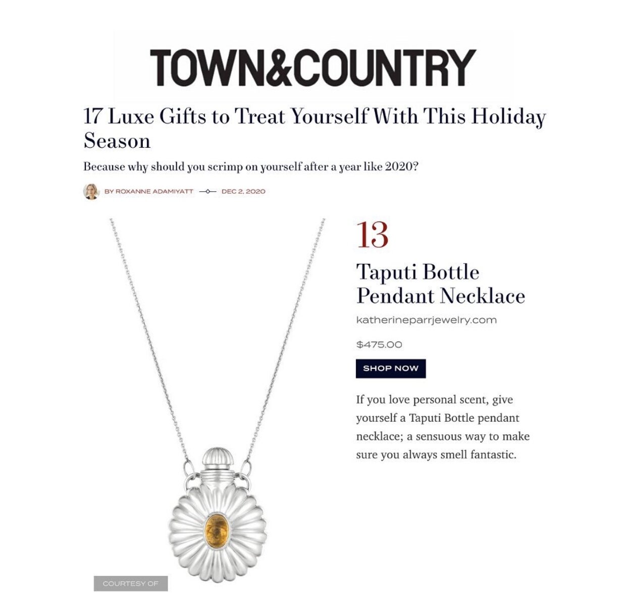 Town and Country Magazine