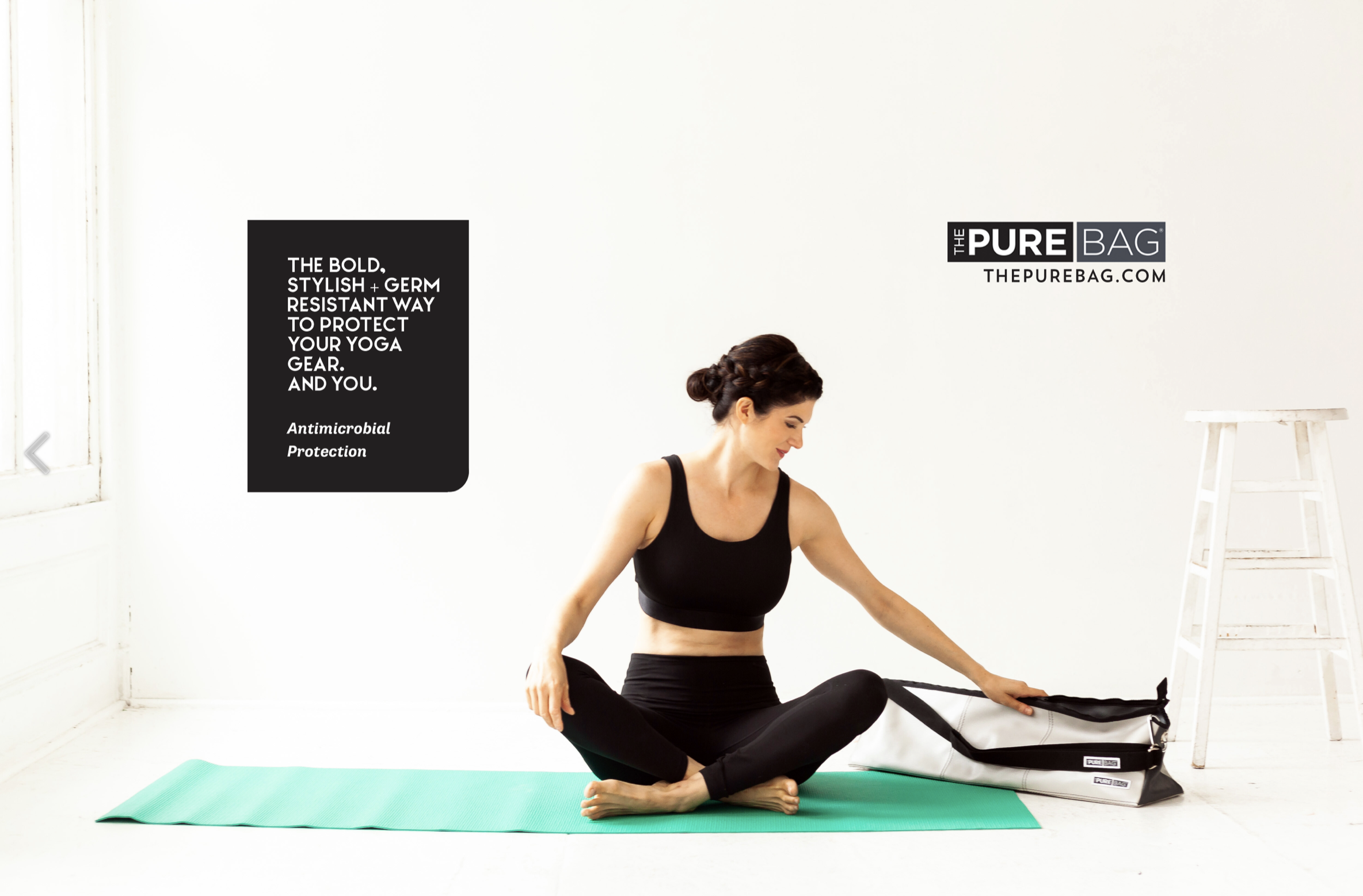 The Pure Bag Advertisement NY Yoga Life Magazine.png