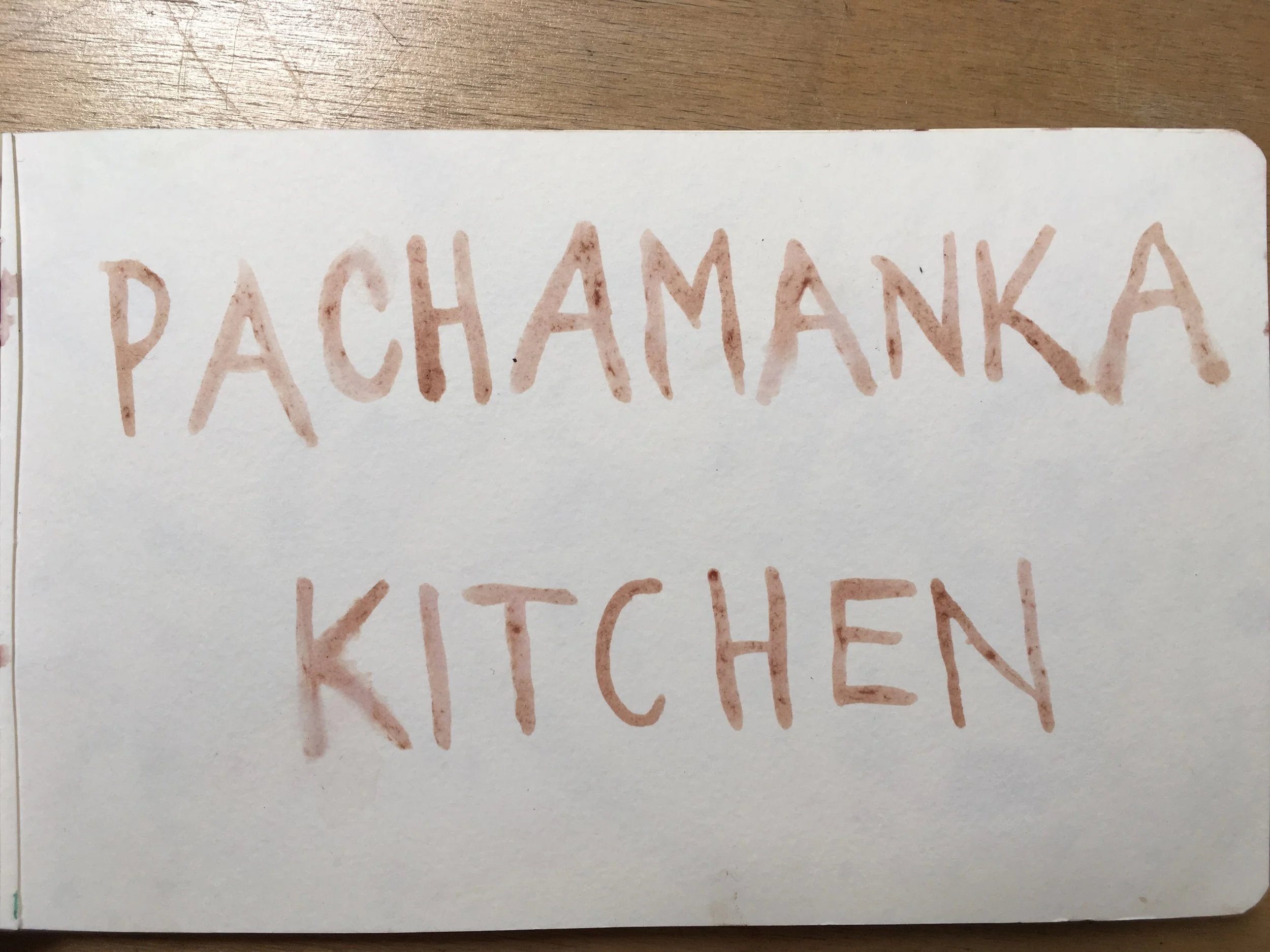 Strawberry Dye Painting