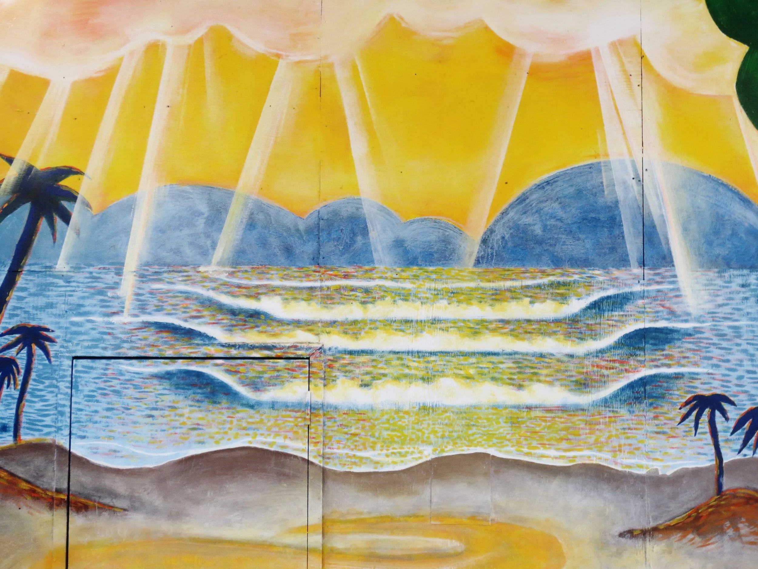  MOZART IN THE JUNGLE, PRIME VIDEO (DETAIL OF MURAL, RIKERS ISLAND PRISON)  PAINTED WITH   SETH WILLIAMSON   OF YAWN MOON 