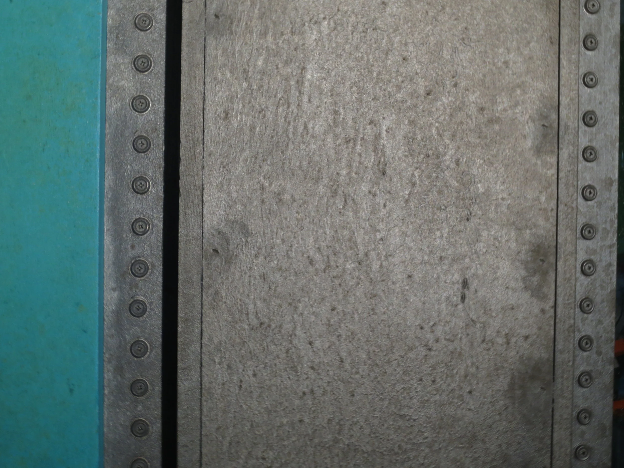  RANDOM ACTS OF FLYNESS, HBO: PAINTED, AGED STAGE SET BUILD (FAUX STEEL DETAIL) 