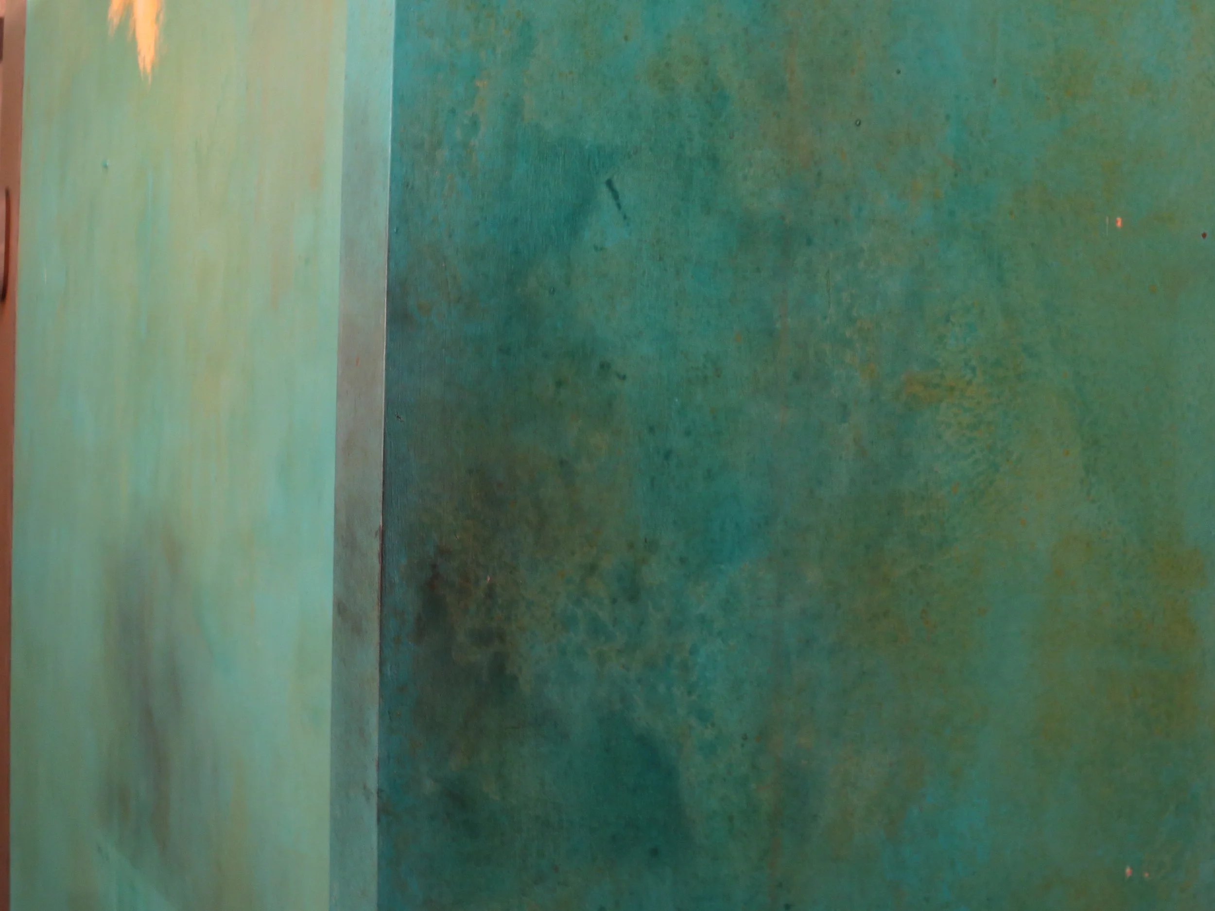  RANDOM ACTS OF FLYNESS, HBO: PAINTED, AGED STAGE SET BUILD (WALL DETAIL) 