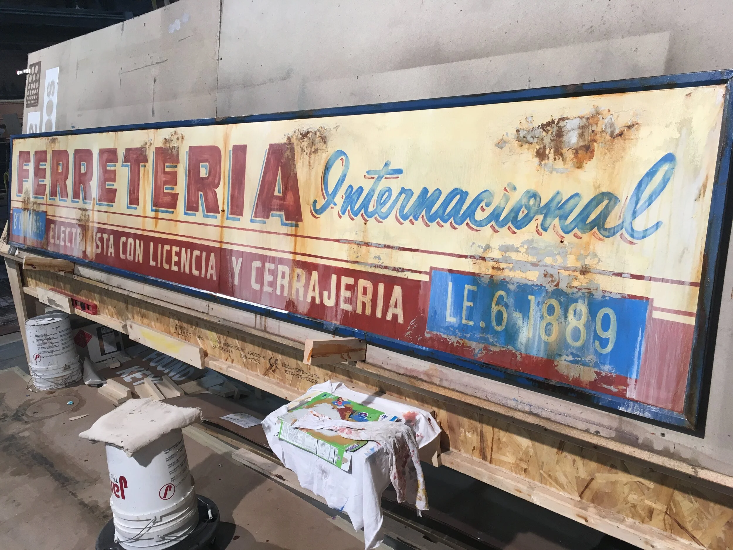  WEST SIDE STORY: FERRETERIA SIGNAGE  