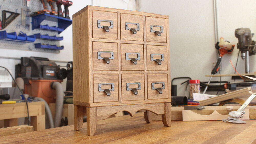 Plans Mini Apothecary Chest