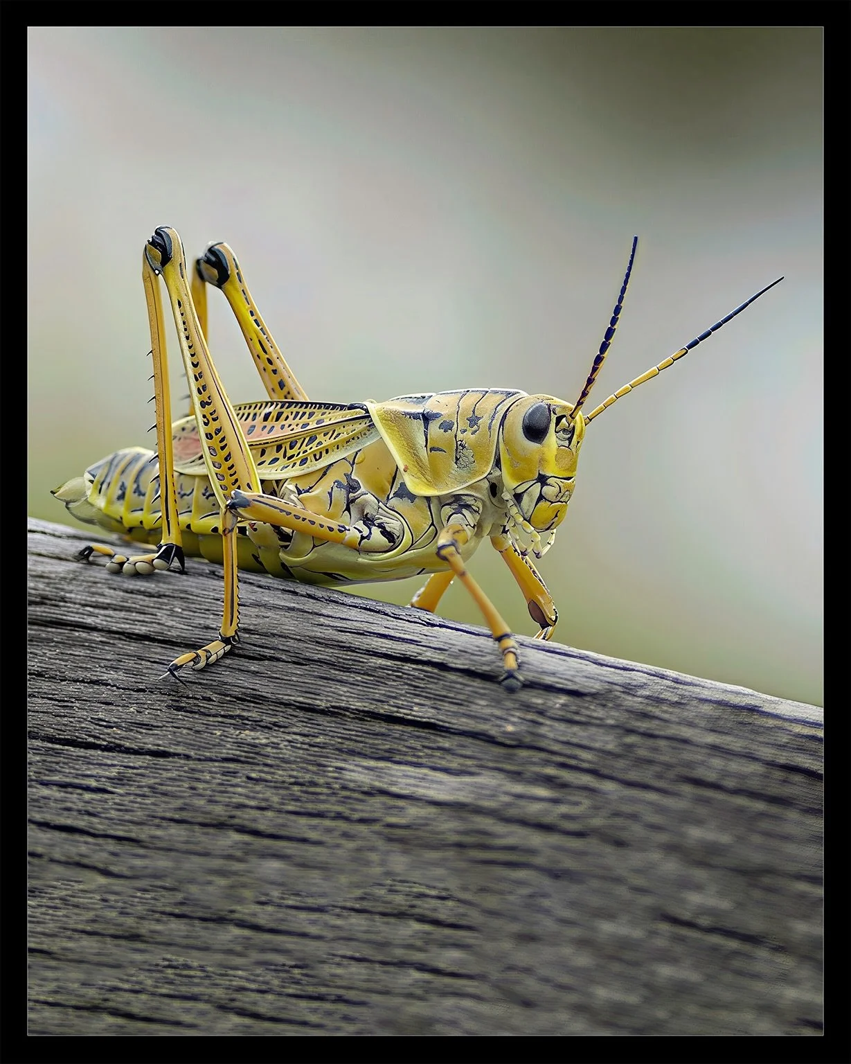 Lubber Grasshopper | #everglades ⏪️Swipe⏩️

These are two different insects of the same species. The second shot shows the grasshopper that had an unfortunate event at some point during its life and lost a rear leg severely limiting its ability to ho