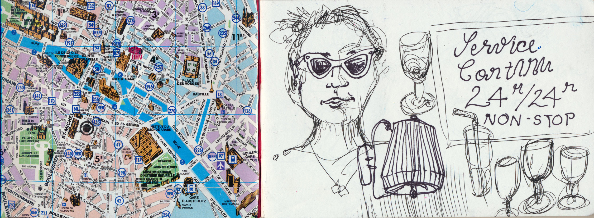 Paris Sketchbook 