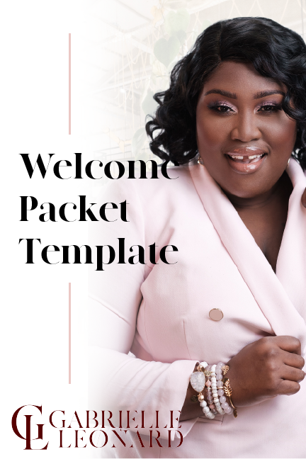 Welcome Packet Template