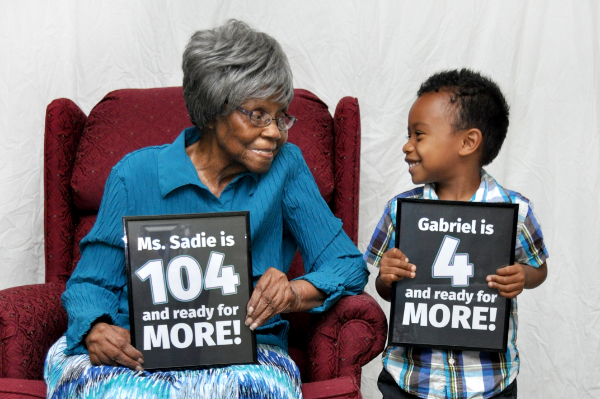 100 Years Apart Photo Shoot