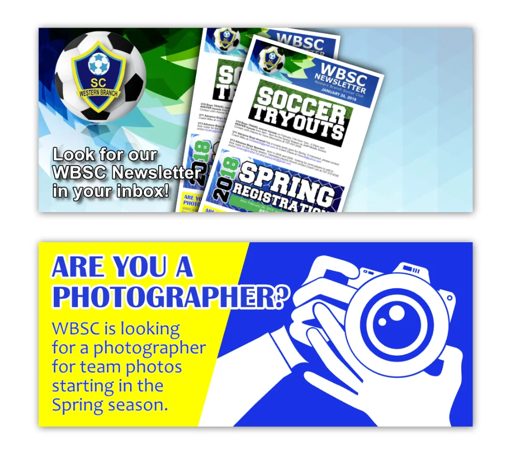 Western Branch Soccer Club: Digital Advertising