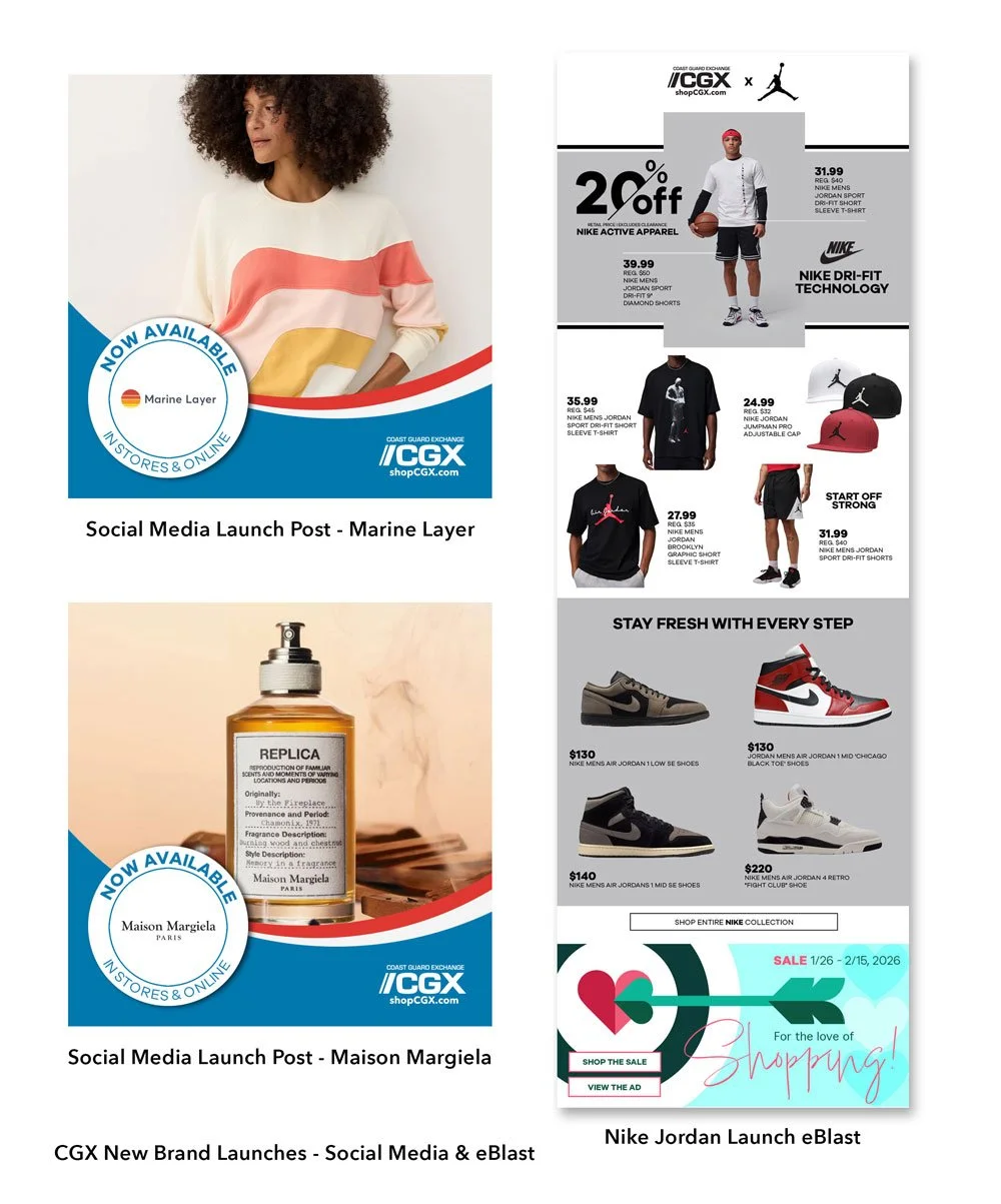 CGX New Brand Launches - Social & eBlast