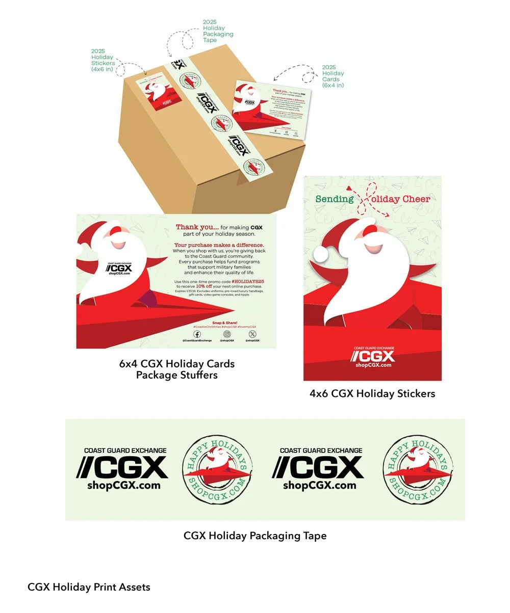 CGX Holiday Theme Print Assets