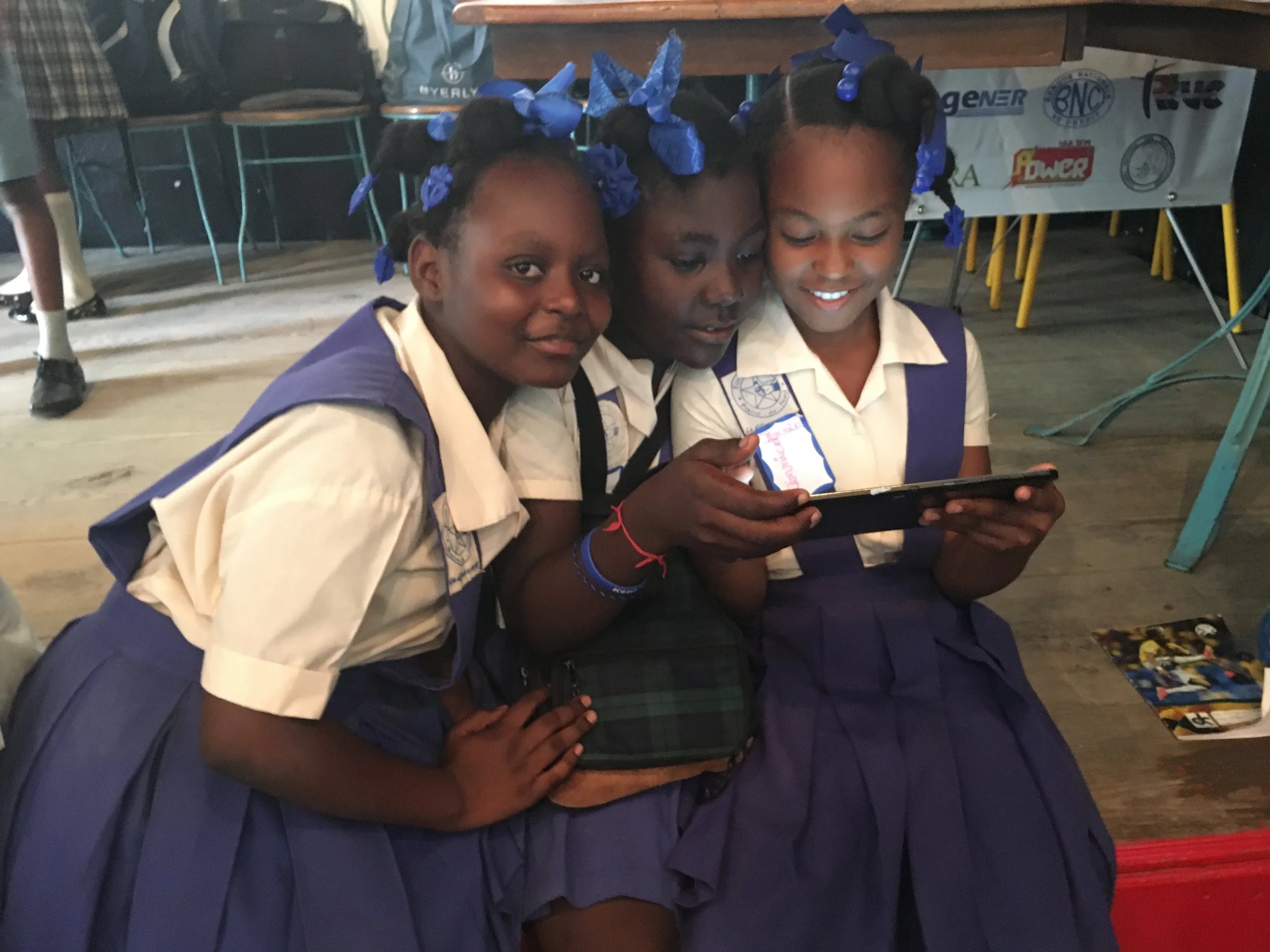 What happens with Haiti’s children learn how to code, solve problems, collaborate, and think? A brighter future.