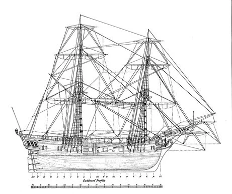 HMS Ontario , from Legend of the Lake by Arthur Britton Smith.