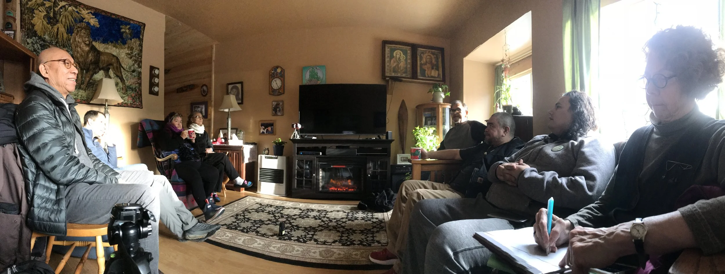 Percy and Ed Kunz's home, January 2018