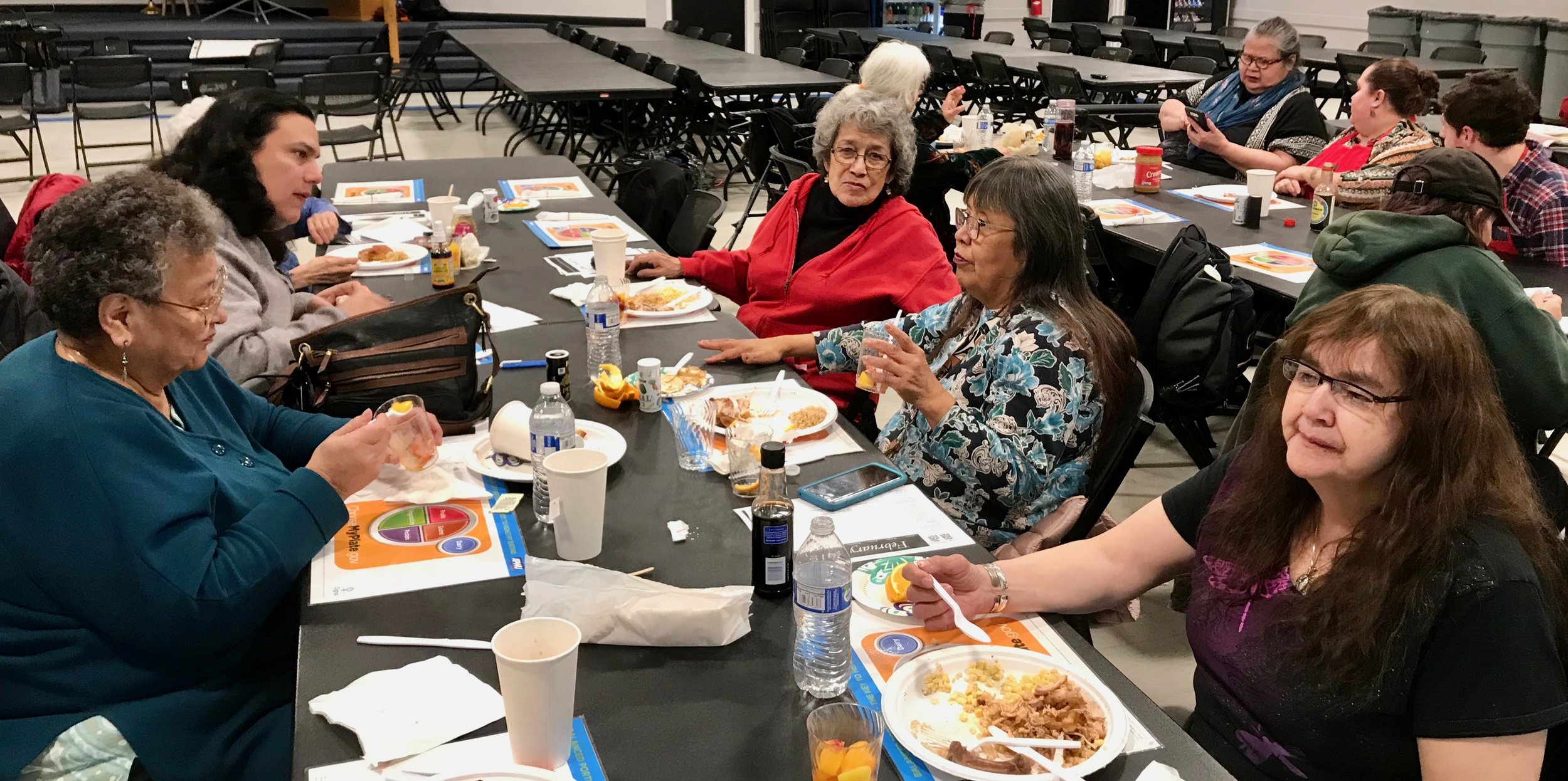 Elder's Lunch at Central Council Community Center, February 2018