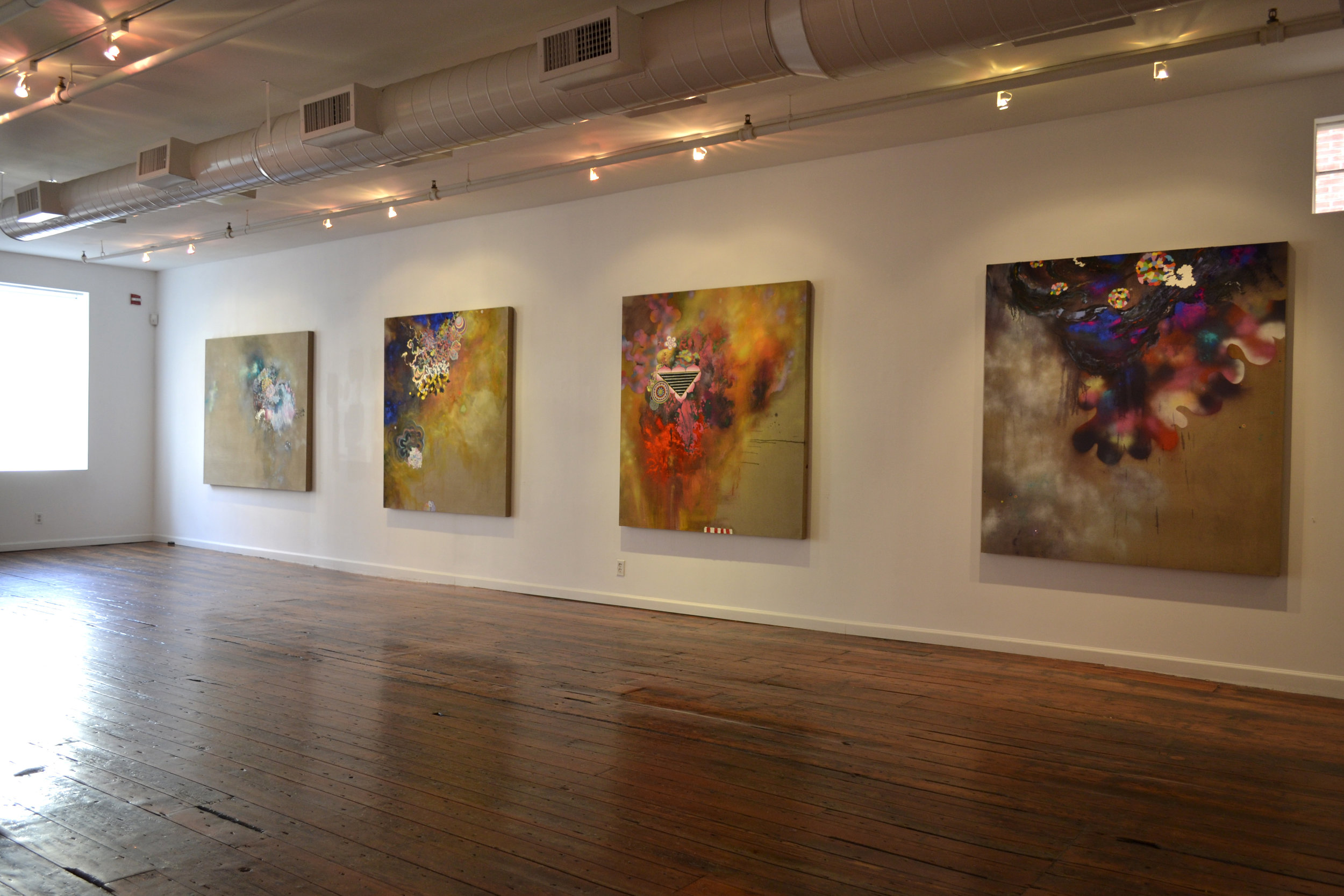 Pentimenti Installation View, 2015