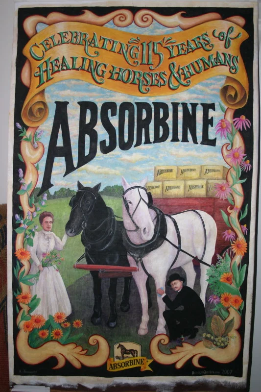 Absorbine Anniversary Poster