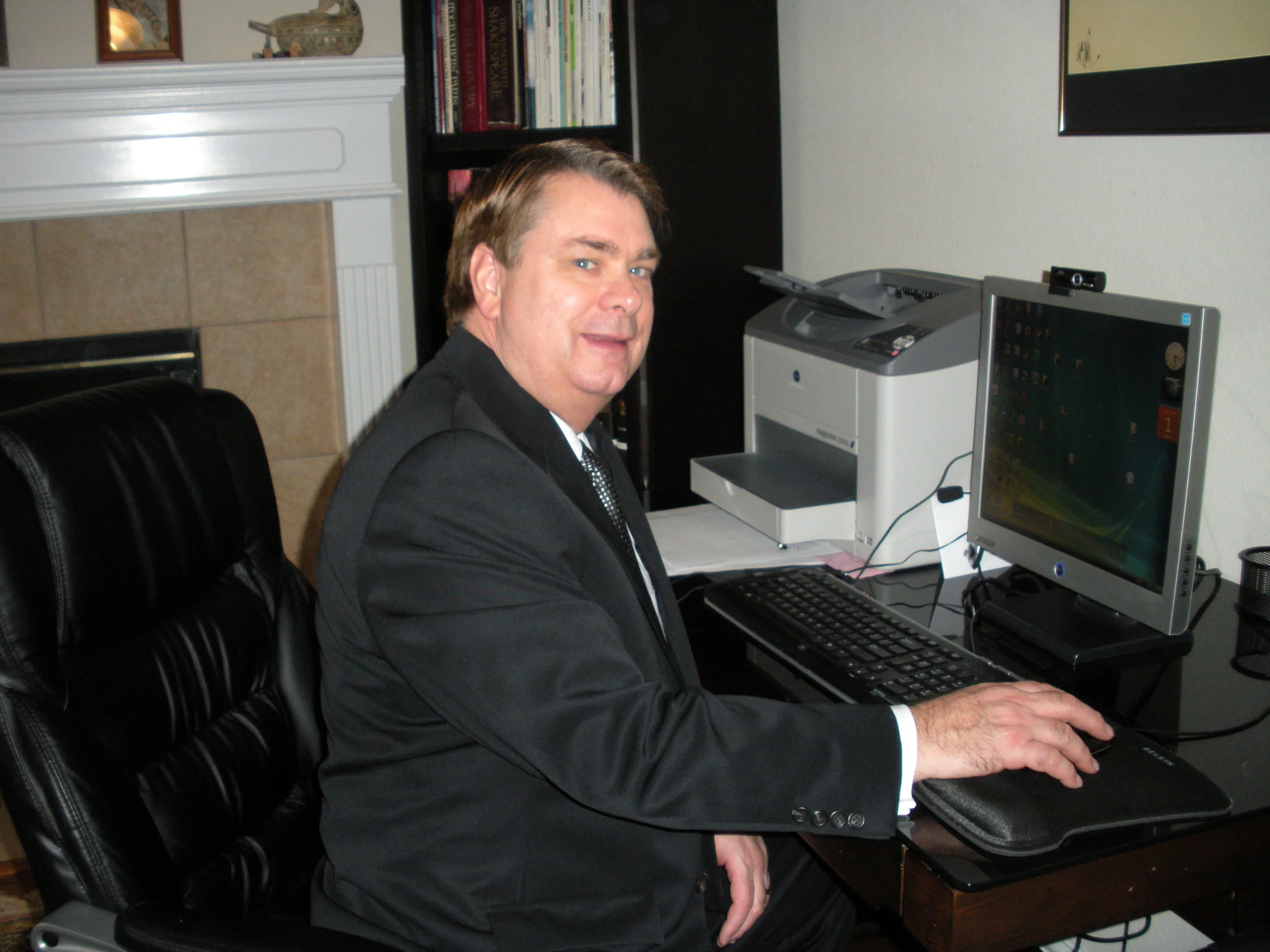 Working From Home in Dallas Texas, Circa 2009