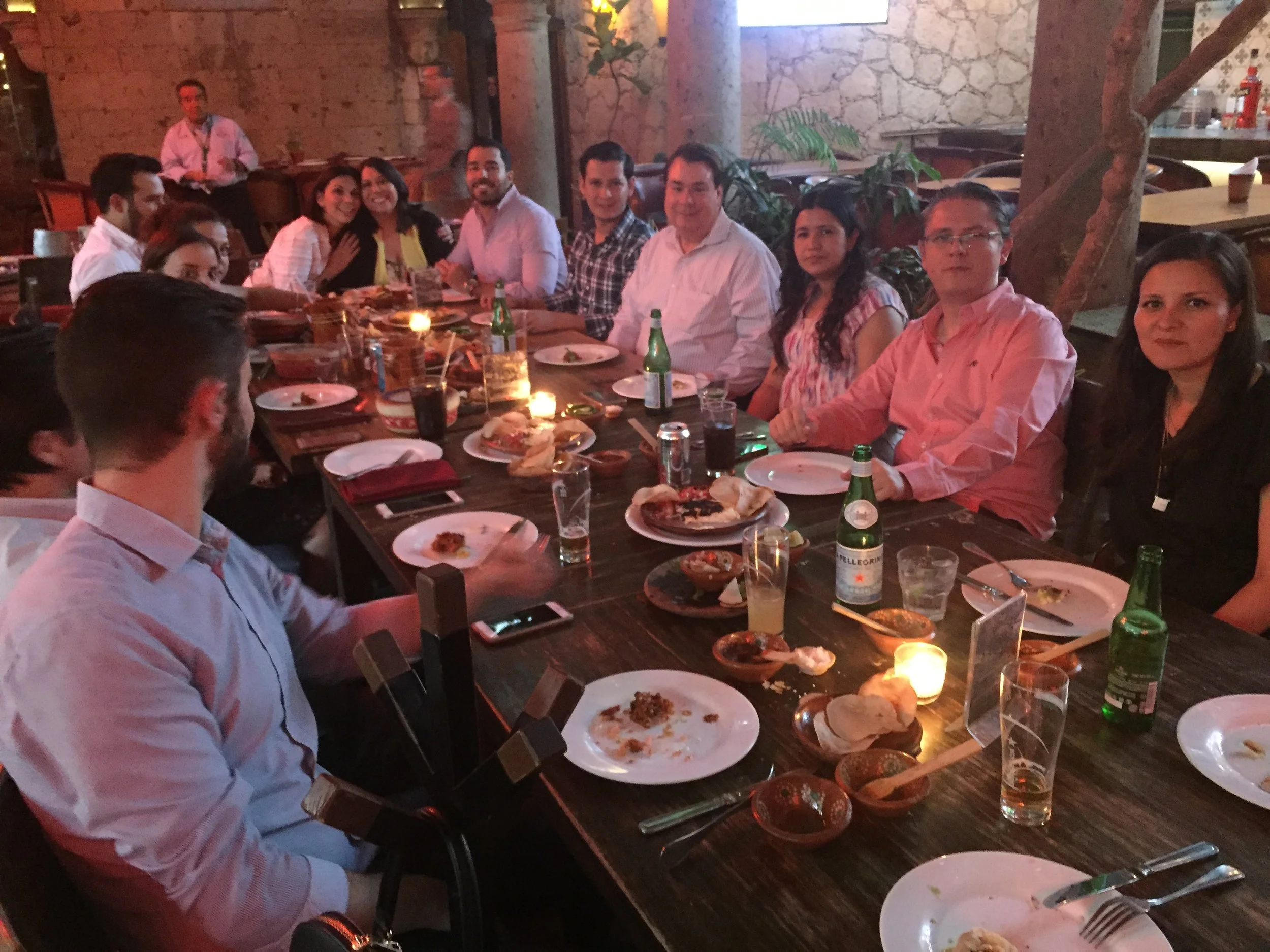 Dinner With Former Internal Audit Team in Guadalajara (2017)