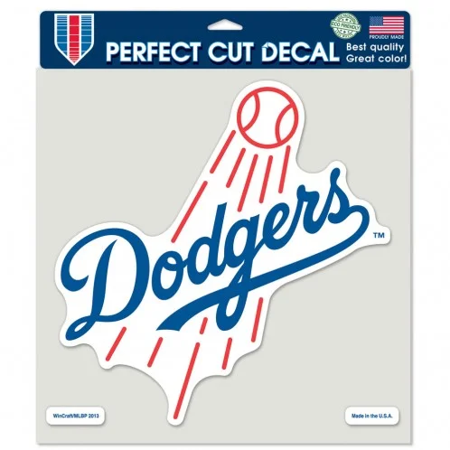 Los Angeles Dodgers 8x8 Perfect Cut Decal
