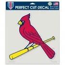 St. Louis Cardinals 8x8 Perfect cut Decal