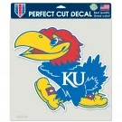 Kansas Jayhawks 8x8 Perfect Cut Decal