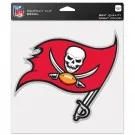 Tampa Bay Buccaneers 8x8 Perfect Cut Decal
