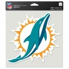 Miami Dolphins 8x8 Perfect Cut Decal