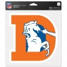Denver Broncos Vintage Logo 8x8 Perfect Cut Decal