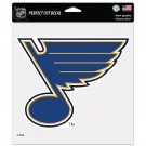 St. Louis Blues Logo 8x8 Perfect Cut Decal