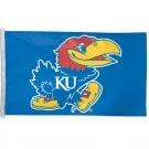 Kansas Jayhawks Deluxe 3 ft X 5 ft Flag