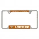 Texas Longhorns Metal License Plate Frame