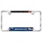 Denver Broncos Metal License Plate Frame