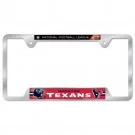 Houston Texans Metal License Plate Frame