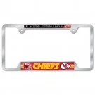 Kansas City Chiefs Metal License Plate Frame