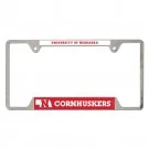 Nebraska Huskers Metal License Plate Frame