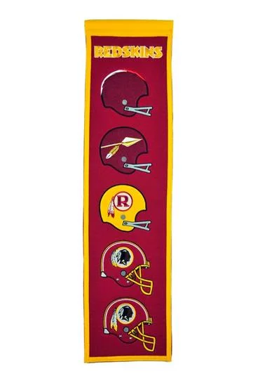 Washington Redskins Team Logo Heritage Wool Blend Banner
