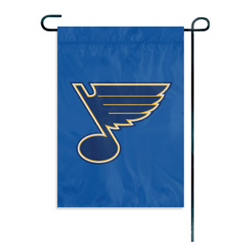 St. Louis Blues Embroidered Garden Flag — On The Ball Sports
