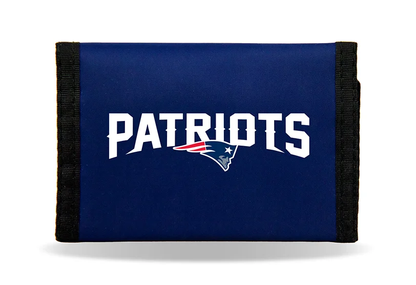 New England Patriots Nylon Tri-fold Wallet