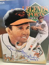 Brooks Robinson Autographed Legend Sports Magazine
