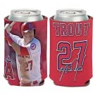  Mike Trout Los Angeles Angels Neoprene Can Cooler Koozie