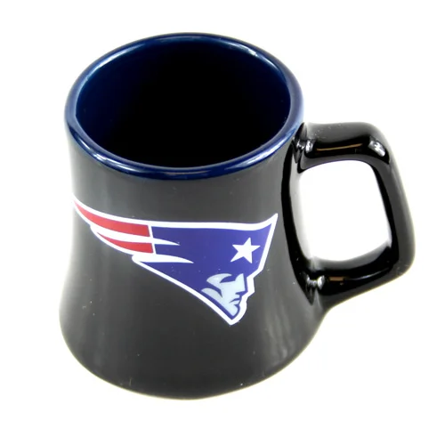 New England Patriots 2 oz Sculpted Mini Mug Shot Glass